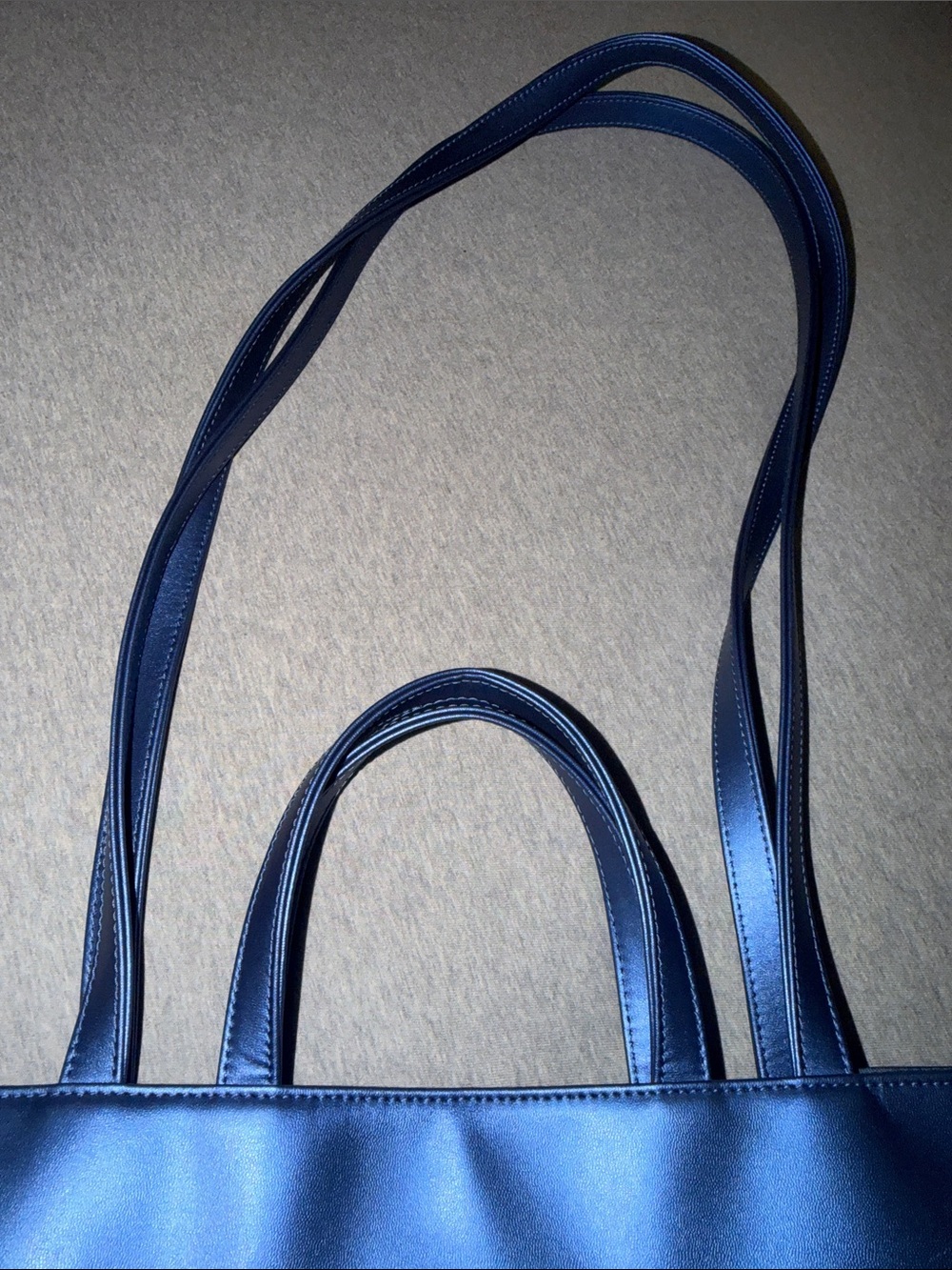 TELFAR- Medium Size Cobalt Blue bag - Picture 4 of 10